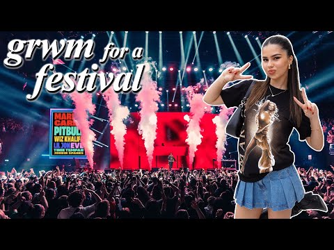 GRWM for a Festival! 🎉