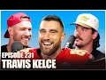 Travis kelce talks pat mahomes  starting a podcast w jason kelce and beating him in the super bowl