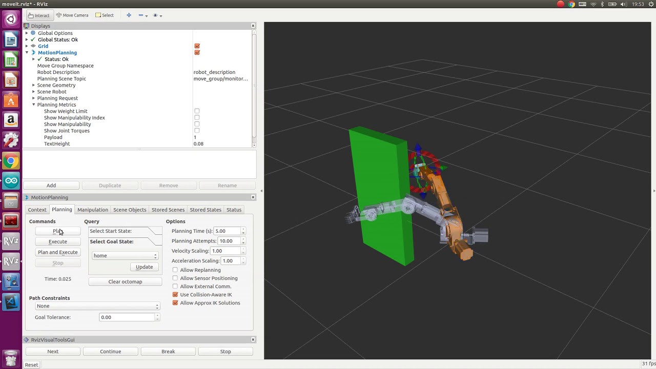 collision avoidance simulation - YouTube