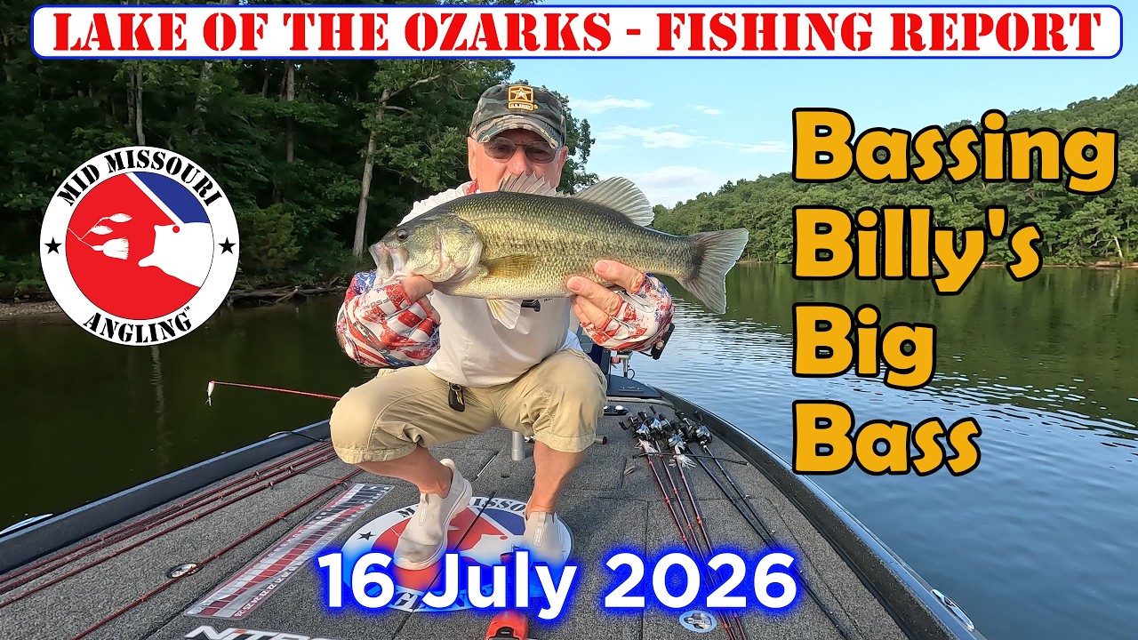 Lake of the Ozarks Bass Fishing – 16 Jul 2026 | Fishing report
