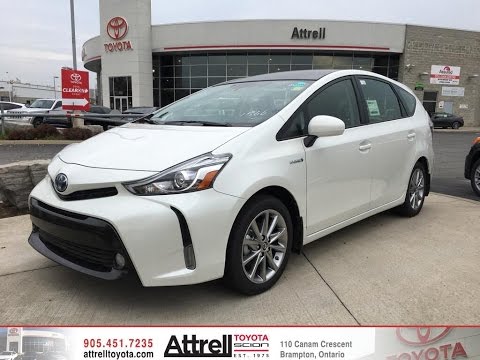 2017 Toyota Prius V Technology Package Brampton On Attrell 2017 Toyota Prius V Technology Package