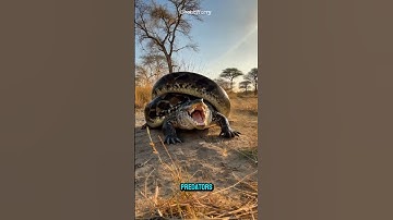 Giant Crocodile vs Python Fight – Who Wins ?....