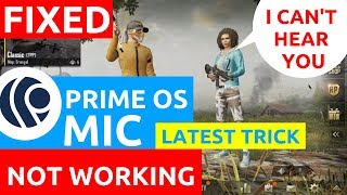 Prime OS Mic Not Working Problem Fixed | How To Fix Mic In PrimeOS Classic, Standard Or Mainline