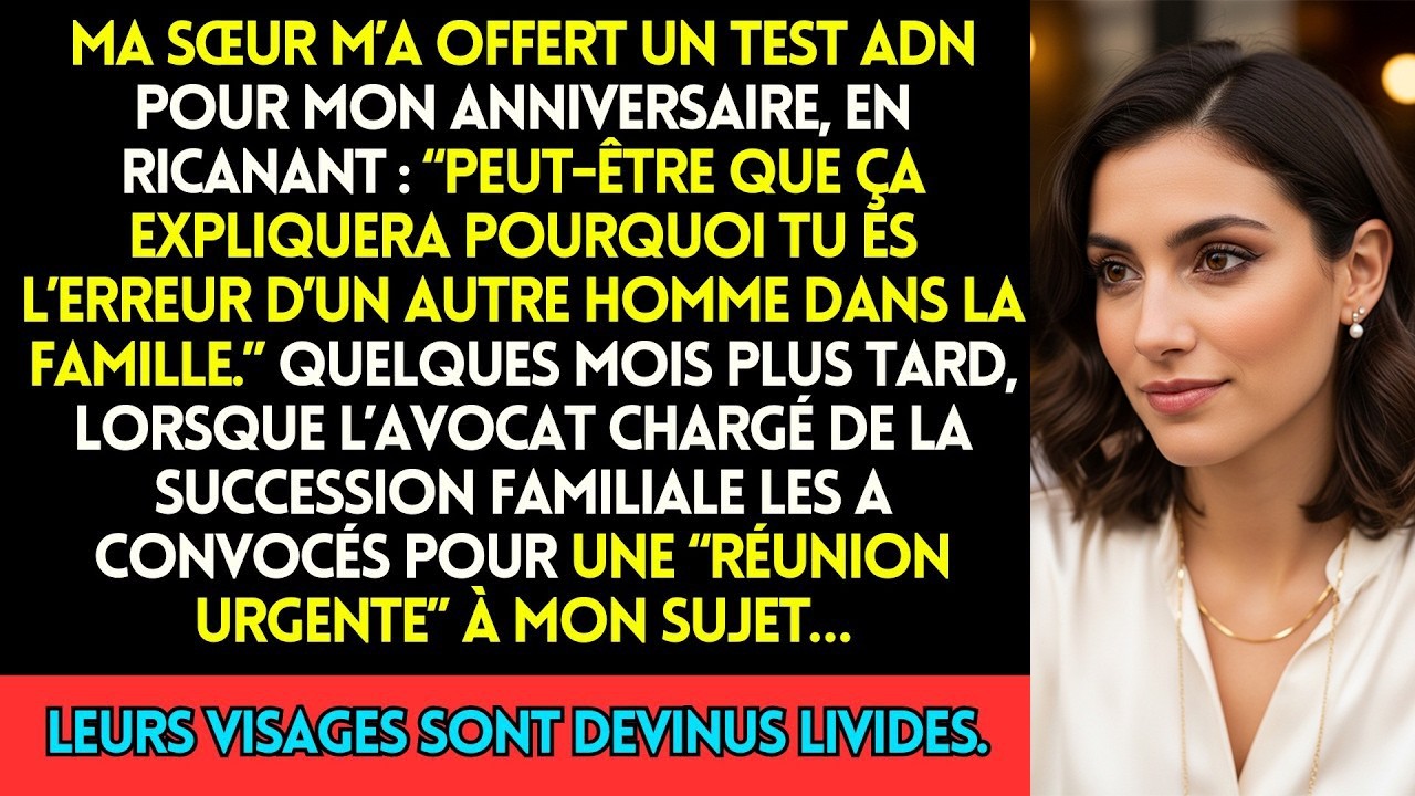 Ma Sœur S’est Moquée De Moi Comme “L’erreur D’un Autre Homme” Le Jour De Mon Anniversaire, Puis M