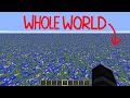 i rendered whole minecraft world  (29,999,984 block render distance)