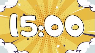 🦸‍♂️ 15-Minute Superhero Countdown Timer | Classroom Focus Timer for Kids & Teachers