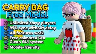 [FREE MODEL] 🔥CARRY BAG SYSTEM & SYNC DANCE | ROBLOX STUDIO