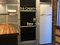 Full size DC refrigerator in an LMTV conversion