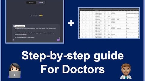 How to analyze MEDICAL DATA in minutes with ChatGPT Code Interpreter.