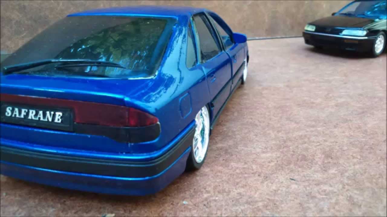Renault Safrane 1 18 Solido Youtube