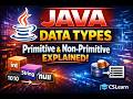 Java Data Types: Primitive &amp; Non-Primitive Explained | CSLearn