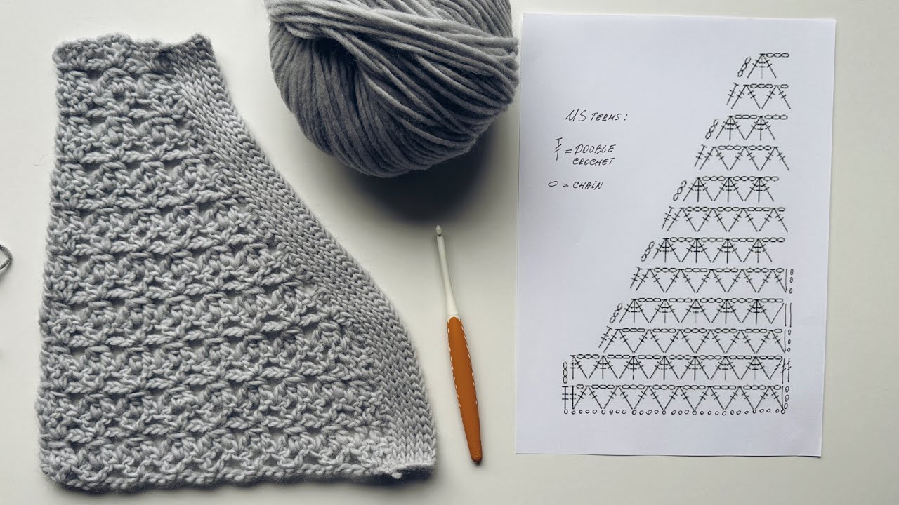 How to Crochet a Professional Neckline | Easy Tunisian Crochet ...