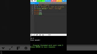 Python: variabili, print() e type()
