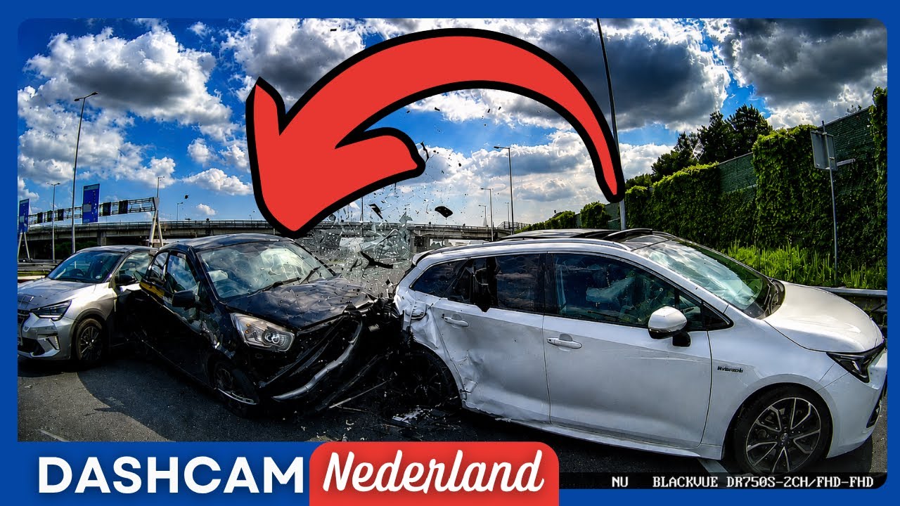 Auto Knalt Vol Achterop! | Dashcam Nederland | Aflevering 79
