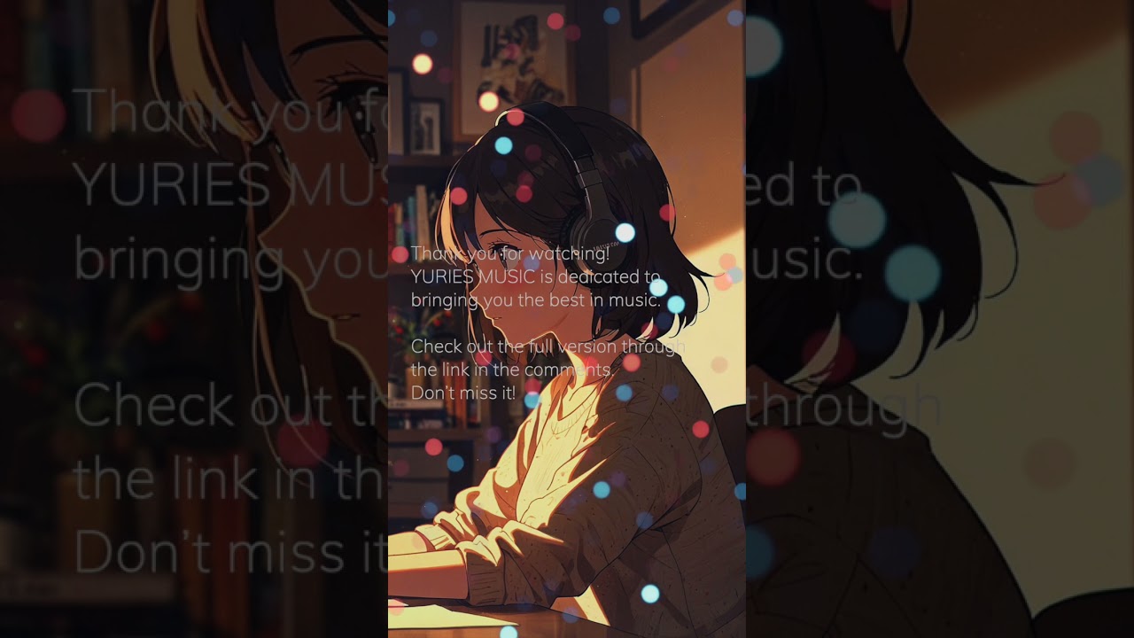 Quick Relaxation: Relaxing Sunset Lofi Hip Hop / YURIES #lofi #chillhopvibes #musicgenre #music