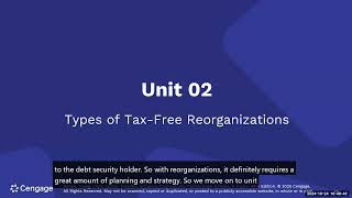 Chapter 7 Lecture   Corporate Reorganizations