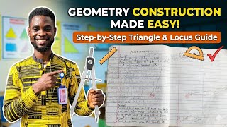 GEOMETRY CONSTRUCTION OF PARALLELOGRAM OF 2 ANGLES (75° &amp; 105°) WITH A LENGTH 8.5CM &amp; DIAGONAL 11CM