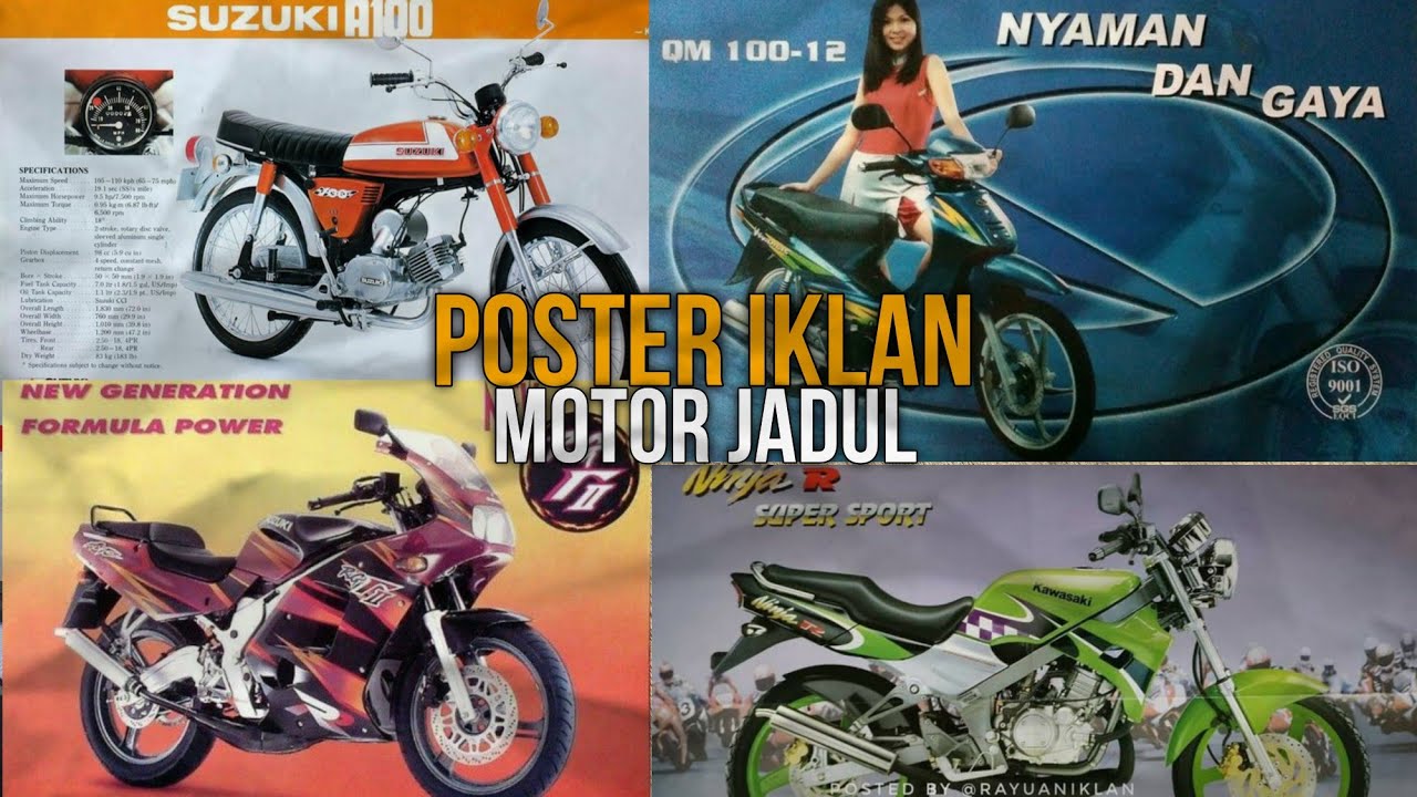 Poster Iklan Motor Jadul - YouTube