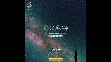 Surah Yasin(Yaseen) | Ayah 37-39 | سورة ياسين | Wonderful Quran #quran