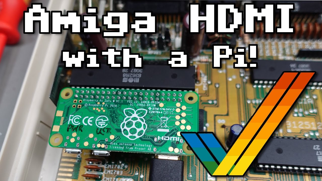 Amiga HDMI with a Raspberry Pi! - YouTube