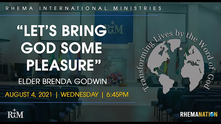 Let's Bring God Some Pleasure | Elder Brenda Godwi...