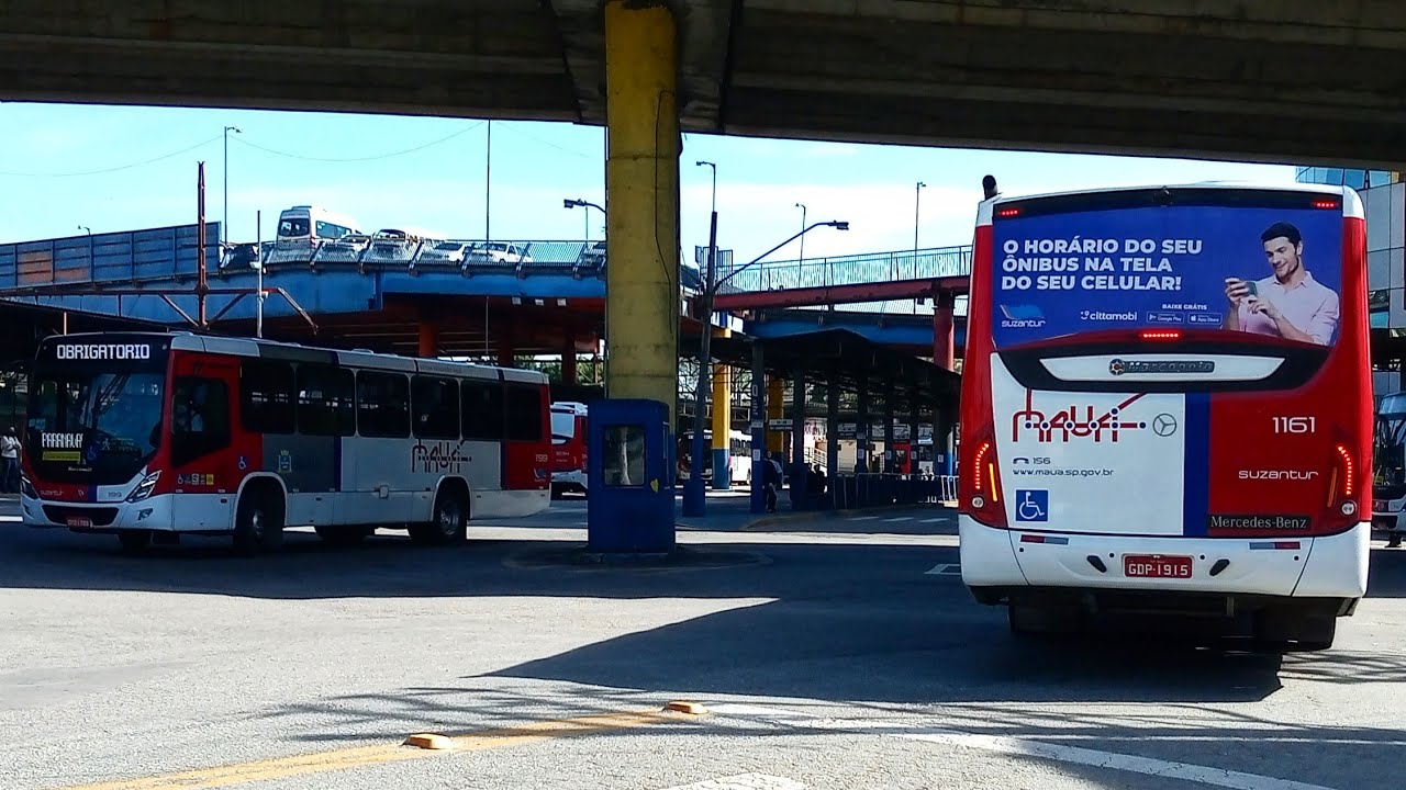 TERMINAL de MAUÁ -SP | Movimentações de Ônibus #22