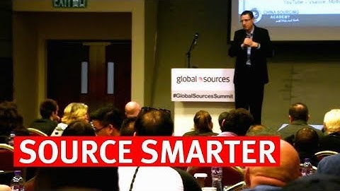 Learn How to Source Smarter for Your Amazon Private Label Business at Global Sources Summit