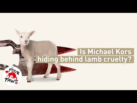 Michael Kors, is your wool stained with lamb cruelty? | FOUR PAWS | [SUBS]