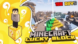 มายคราฟ 100 วัน ลักกี้บล็อค : Minecraft Lucky Block