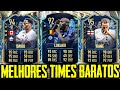 MELHORES TIMES BONS E BARATOS DE CADA LIGA FIFA 23!! FIFA 23 ULTIMATE TEAM!!