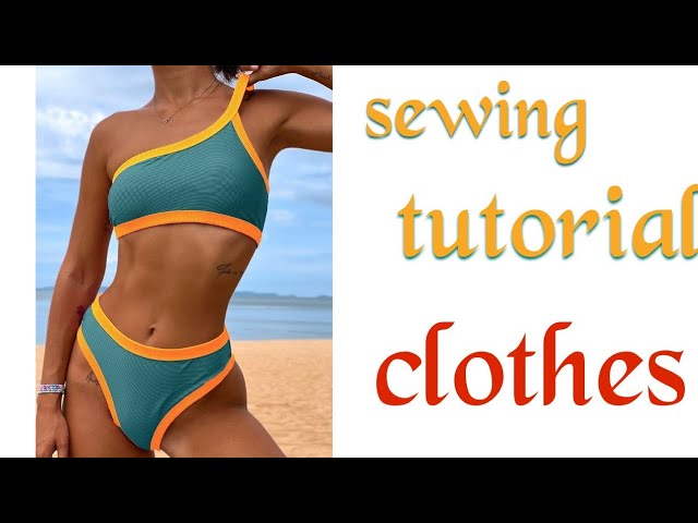 HOW TO MAKE A SPORT BRA/patterns & sewing tutorial 