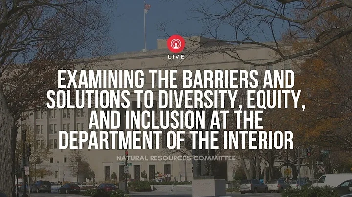 Examining the Barriers and Solutions to Diversity, Equity, and Inclusion at the Department of the In