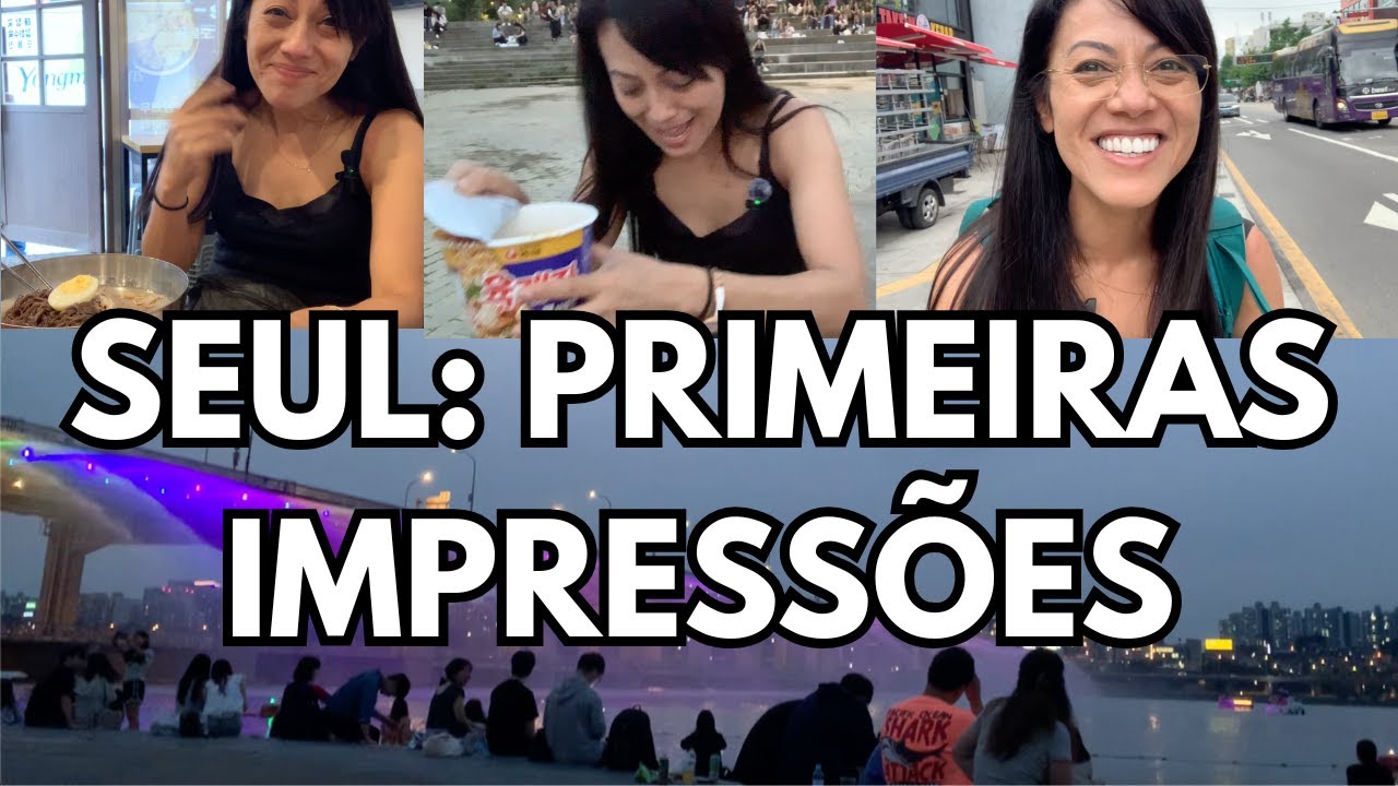 PRIMEIRAS IMPRESSÕES DA CORÉIA DO SUL!! CHOQUES, COMIDAS E SURPRESAS! 🇰🇷 VLOG