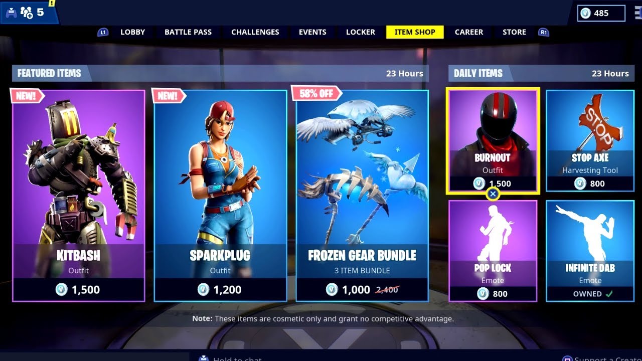 Fortnite ITEM SHOP 10 February 2019 ( New Kitbash Skin ...