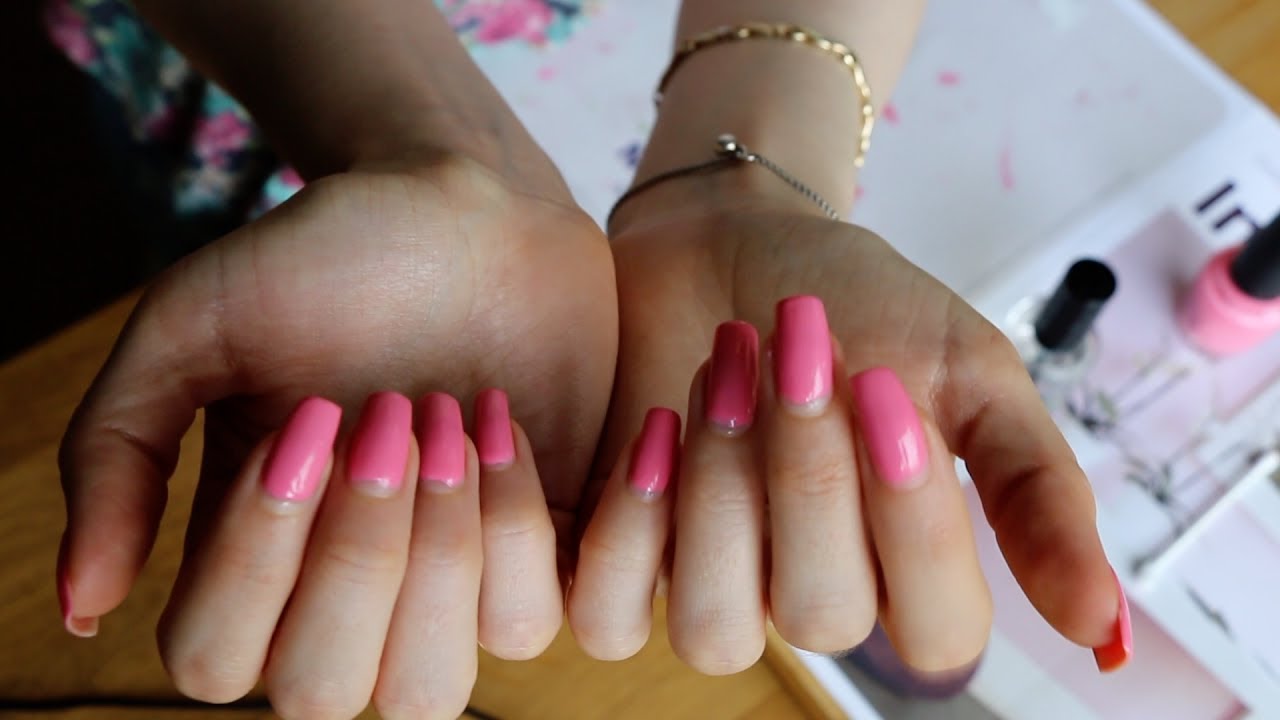 ASMR Whisper Nail Care Routine & Nail Polish Application | 1 Hour