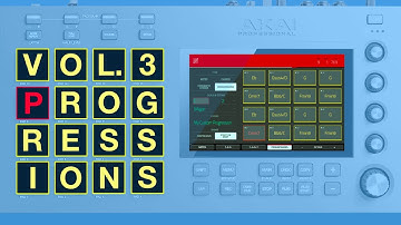 AKAI MPC X/Live/Live II/One/Force Chord Progressions Vol.3