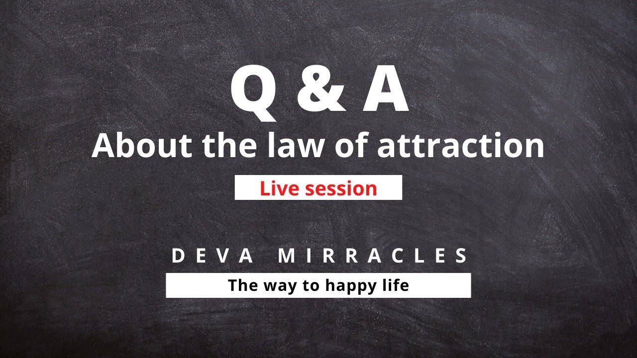 Aug 10,2020 | The law of attraction in Tamil | Deva Mirracles