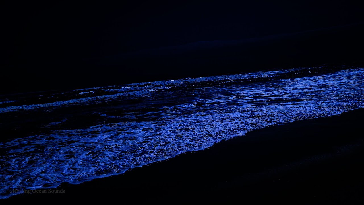 Goodbye Strain to Fall Asleep Immediately with Big Waves and Ocean Sounds all Night