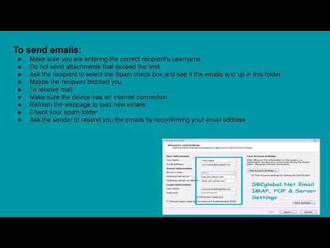 How to resolve Sbcglobal email is not working video