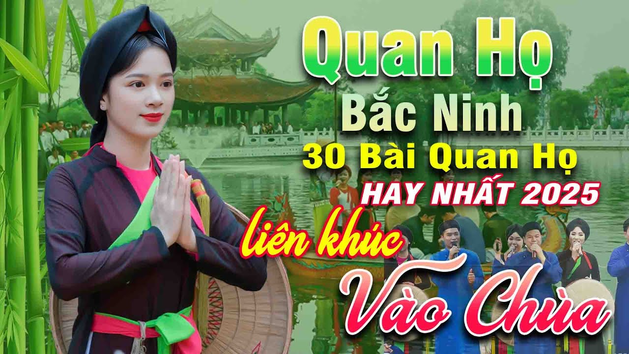 Ngây Ngất Khúc Quan Họ - Kim Cúc  ➤ Tuyển Chọn 30 Bài  Hay Tuyệt Đỉnh 2025 Không Quảng Cáo