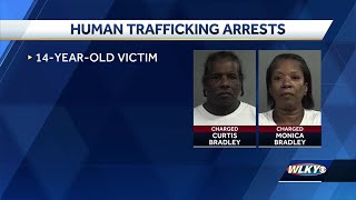 2 charged with human trafficking after teen sexually assaulted over 100 times