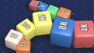 Cubes 2048 io - ax Level Gameplay Free game World record 