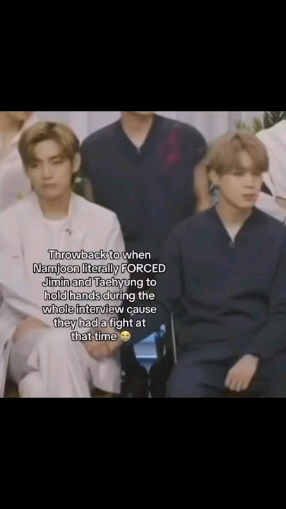Namjoon Forcing VMIN To hold their Hands 😂#vmin#shorts#namjoon