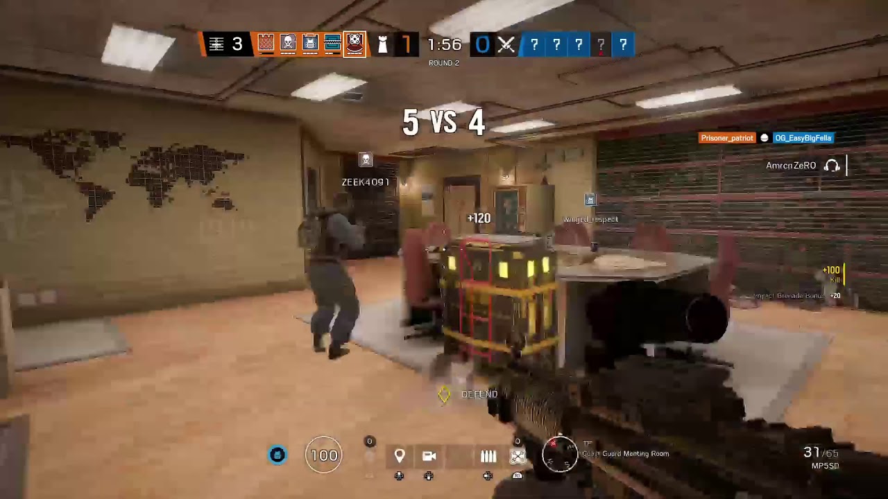 R6 just having fun in quick match - YouTube