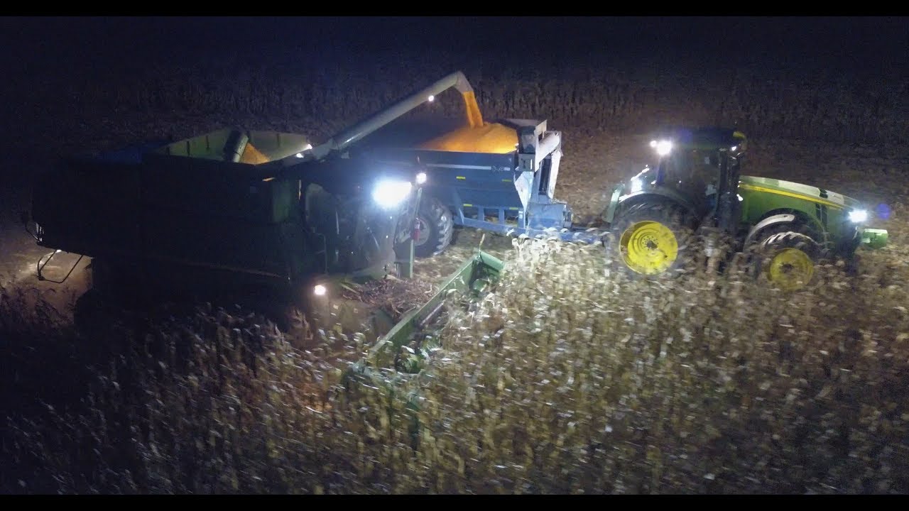 2017 Corn Harvest Sandy Valley Farms, Polk PA YouTube