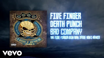 Five Finger Death Punch - Bad Company (The Five Finger Dim Mak Steve Aoki Remix) [Audio]