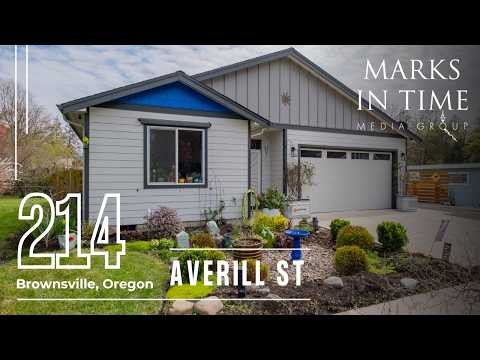 214 Averill St, Brownsville, OR home video tour