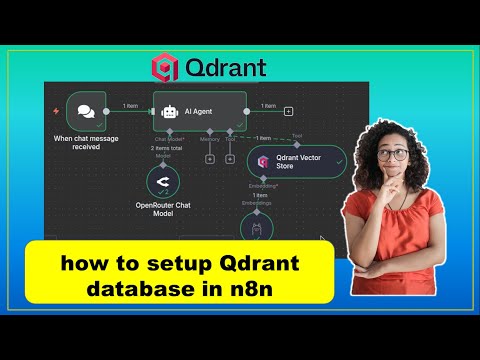 How to Build a RAG Chatbot with n8n &amp; Qdrant (Store Custom Data)