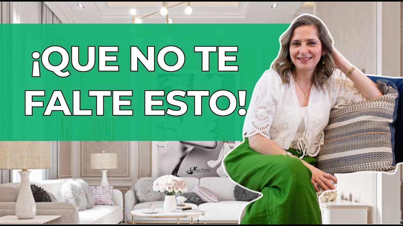 ¡INDISPENSABLES PARA TU SALA! Los básicos que no te pueden faltar y cómo escogerlos