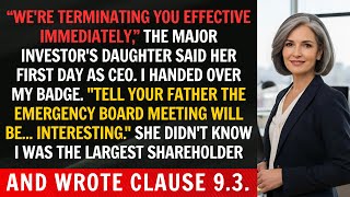 The New CEO Fired Me On Day One — She Didn’t Know I Owned 78% Of The Company